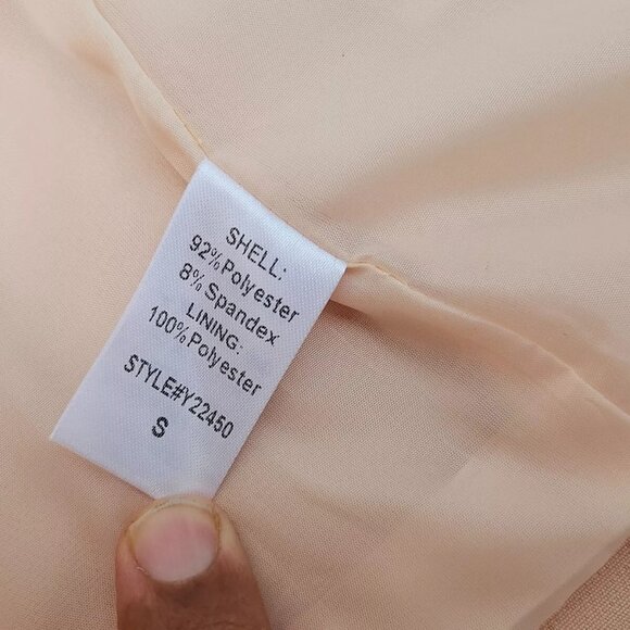 DO+BE Women Blazer Pink Tone Polyester Open Jacket Coat Size S - Picture 11 of 11